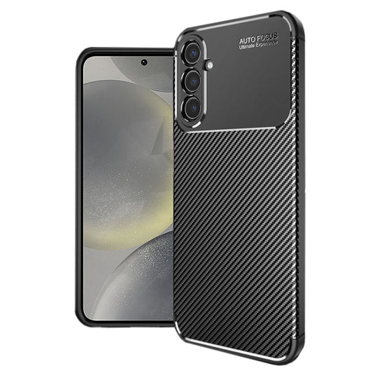 Futrola za Samsung Galaxy S24 S921, Techsuit, CarbonFiber, Crna