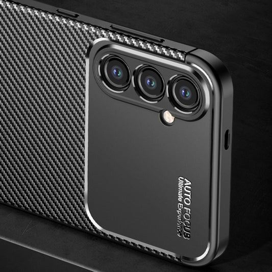 Futrola za Samsung Galaxy S24 S921, Techsuit, CarbonFiber, Crna