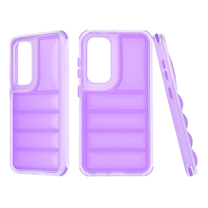 Futrola za Samsung Galaxy S24 S921, Techsuit, Wave Shield, Ljubičasta
