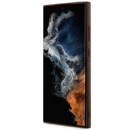 Futrola za Samsung Galaxy S24 Ultra S928, Guess, 4G Big Logo, Braon