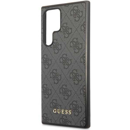 Futrola za Samsung Galaxy S24 Ultra S928, Guess, 4G Metal Gold Logo, Crna