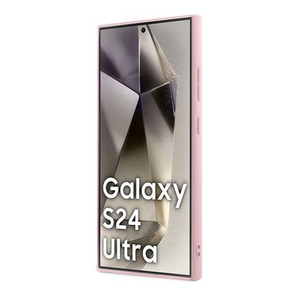 Futrola za Samsung Galaxy S24 Ultra S928, Guess, Glitter Script, Roze