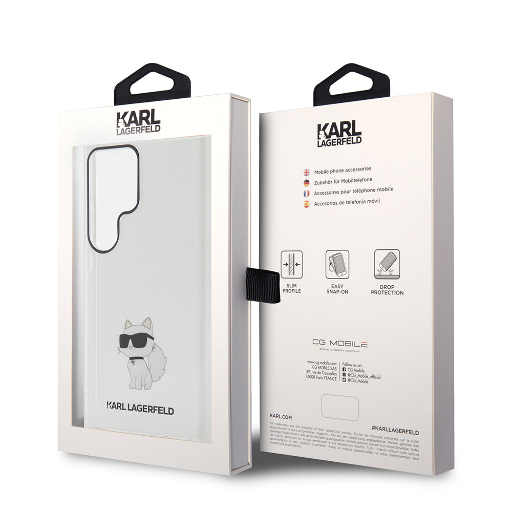 Futrola za Samsung Galaxy S24 Ultra S928, Karl Lagerfeld, IML Luxury Choupette, Providna