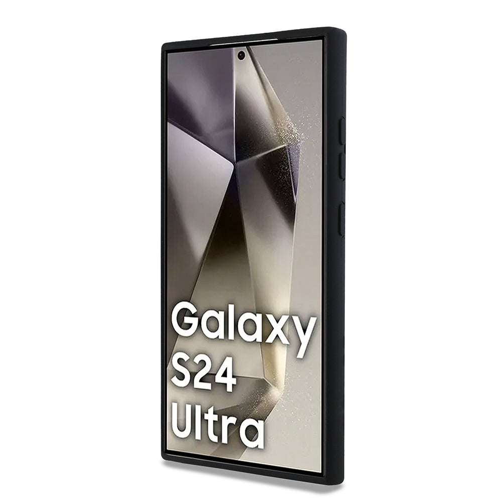 Futrola za Samsung Galaxy S24 Ultra S928, Karl Lagerfeld, Silikonska Karl & Choupette, Crna