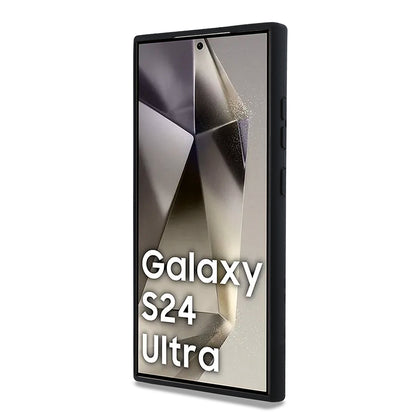 Futrola za Samsung Galaxy S24 Ultra S928, Karl Lagerfeld, Silikonska Karl & Choupette, Crna