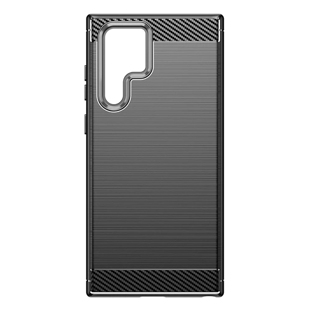 Futrola za Samsung Galaxy S24 Ultra S928, Techsuit, Karbon, Crna