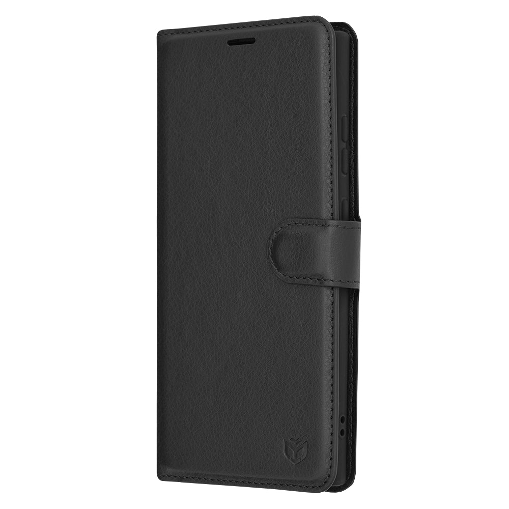 Futrola za Samsung Galaxy S24 Ultra S928, Techsuit, Leather Folio, Crna