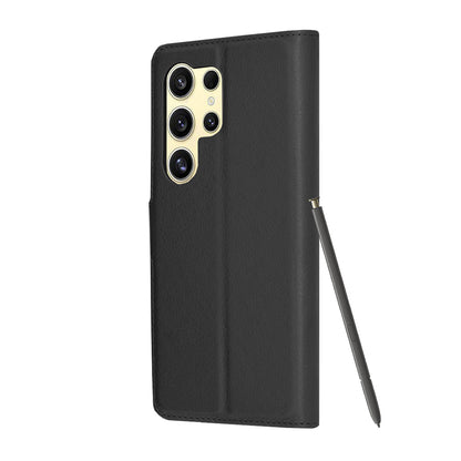 Futrola za Samsung Galaxy S24 Ultra S928, Techsuit, Leather Folio, Crna