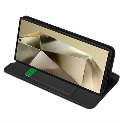 Futrola za Samsung Galaxy S24 Ultra S928, Techsuit, Magskin Book, Crna