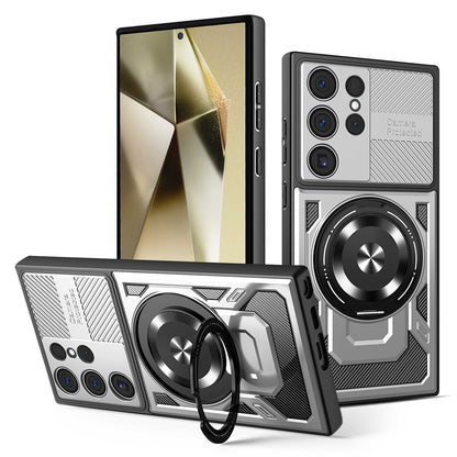 Futrola za Samsung Galaxy S24 Ultra S928, Techsuit, RuggedCam, Siva