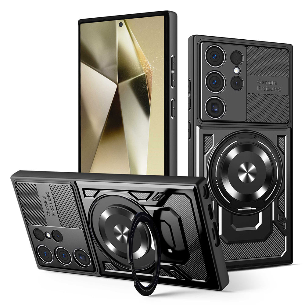 Futrola za Samsung Galaxy S24 Ultra S928, Techsuit, RuggedCam, Crna