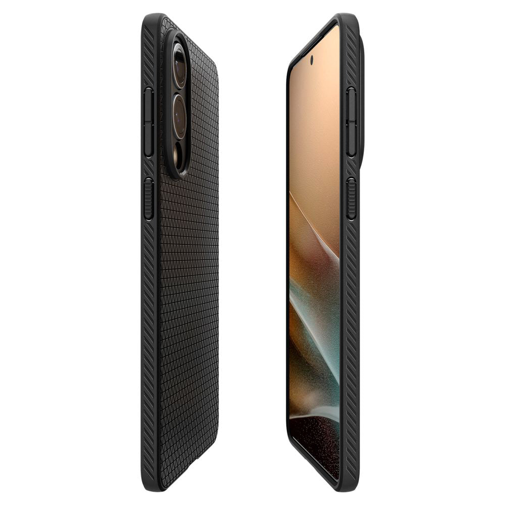 Futrola za Samsung Galaxy S25 Edge S937, Spigen, Liquid Air, Crna Mat ACS09420