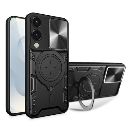 Futrola za Samsung Galaxy S25 Edge S937, Techsuit, CamGuard Pro, Crna
