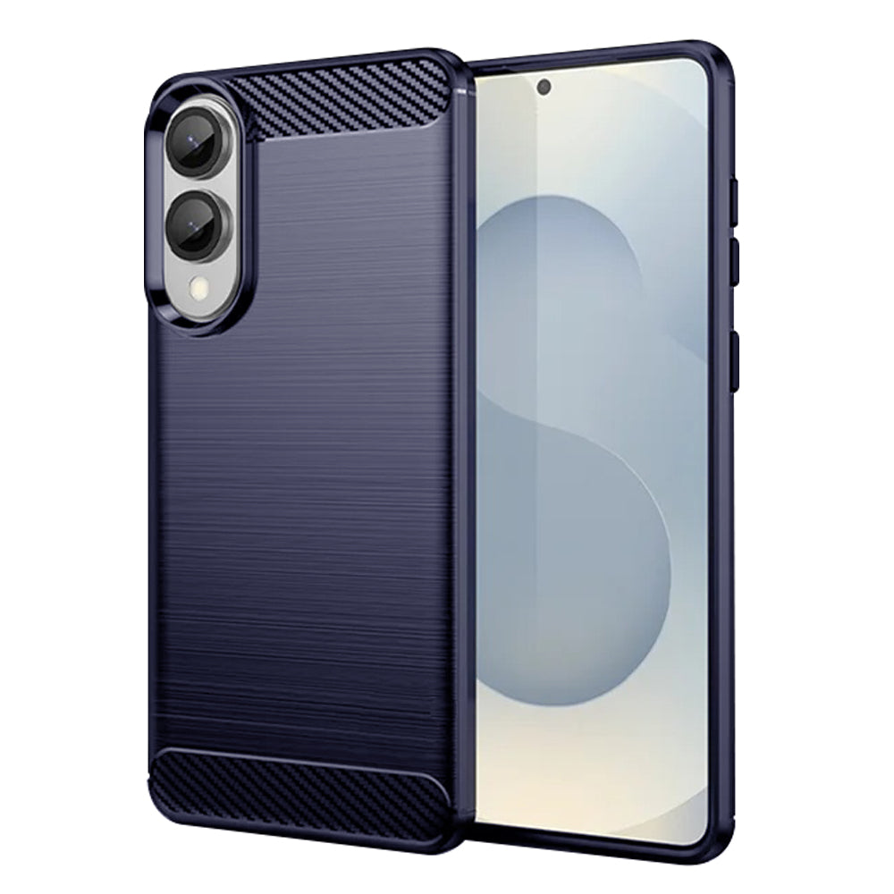 Futrola za Samsung Galaxy S25 Edge S937, Techsuit, Karbon, Plava