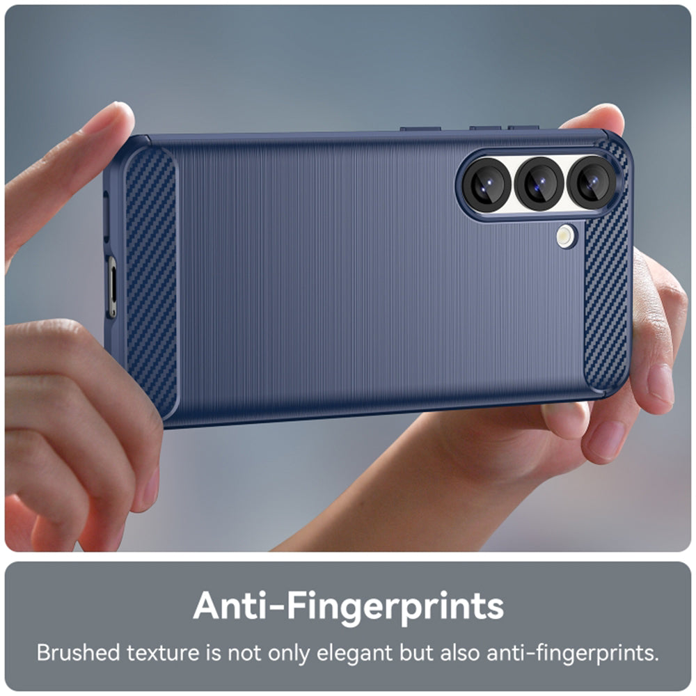 Futrola za Samsung Galaxy S25 Edge S937, Techsuit, Karbon, Plava