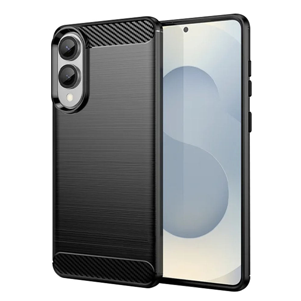 Futrola za Samsung Galaxy S25 Edge S937, Techsuit, Karbon, Crna