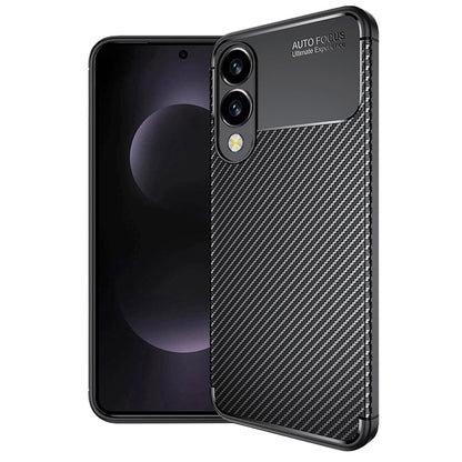 Futrola za Samsung Galaxy S25 Edge S937, Techsuit, CarbonFiber, Crna