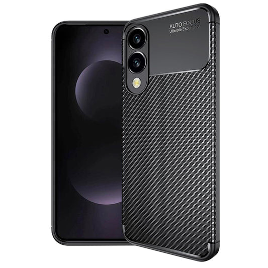 Futrola za Samsung Galaxy S25 Edge S937, Techsuit, CarbonFiber, Crna