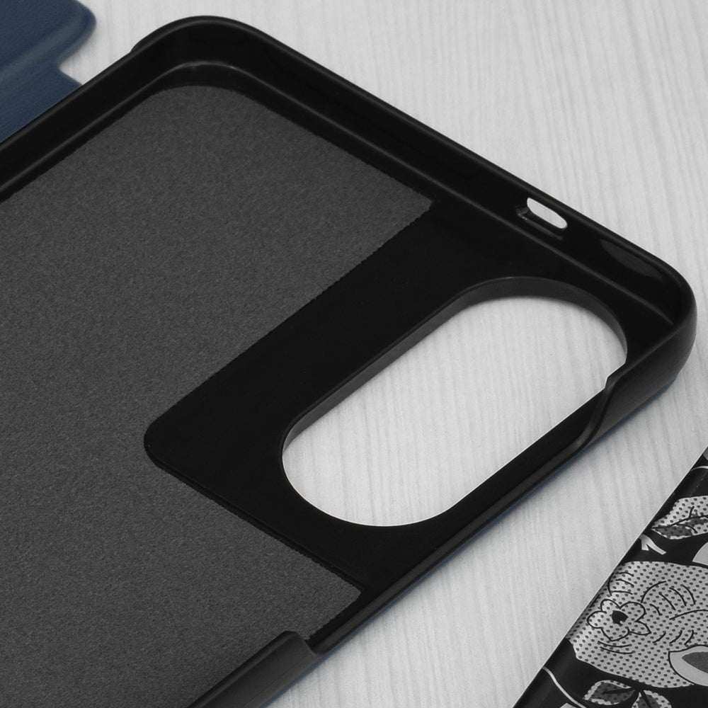 Futrola za Samsung Galaxy S25 Edge S937, Techsuit, eFold, Tamno Plava