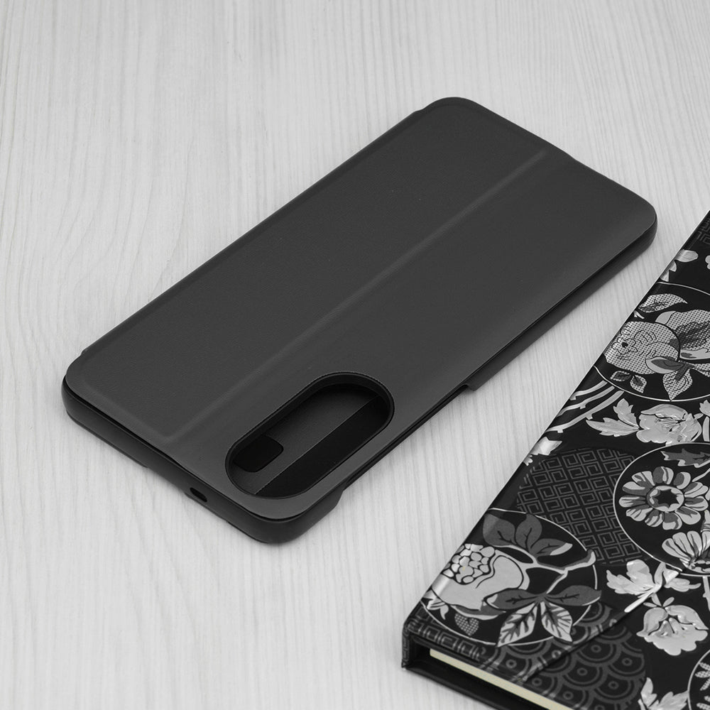 Futrola za Samsung Galaxy S25 Edge S937, Techsuit, eFold, Crna