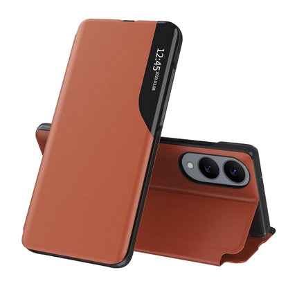 Futrola za Samsung Galaxy S25 Edge S937, Techsuit, eFold, Narandžasta
