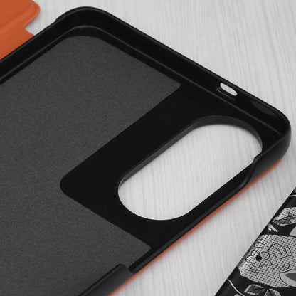 Futrola za Samsung Galaxy S25 Edge S937, Techsuit, eFold, Narandžasta
