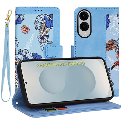 Futrola za Samsung Galaxy S25 Edge S937, Techsuit, FlipCraft, Plava