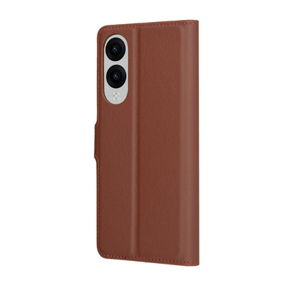 Futrola za Samsung Galaxy S25 Edge S937, Techsuit, Leather Folio, Braon