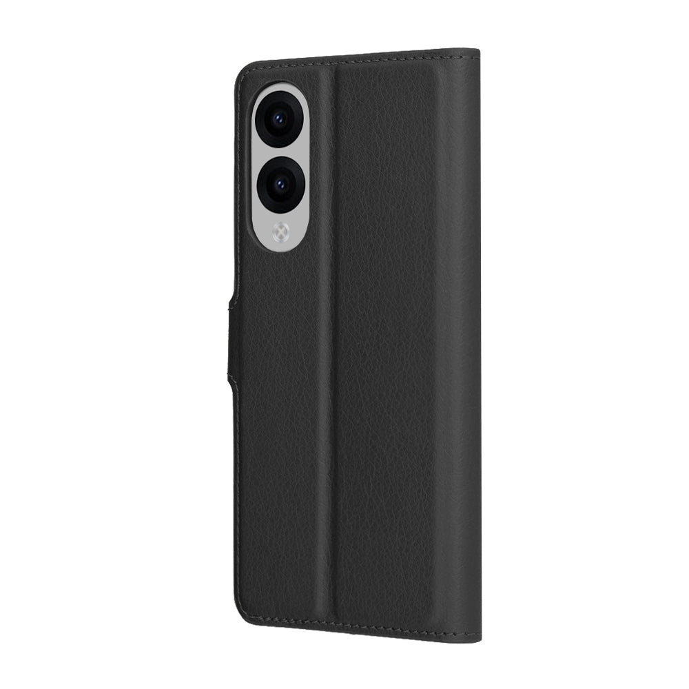 Futrola za Samsung Galaxy S25 Edge S937, Techsuit, Leather Folio, Crna