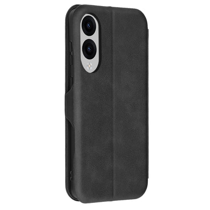 Futrola za Samsung Galaxy S25 Edge S937, Techsuit, Safe Wallet Plus, Crna