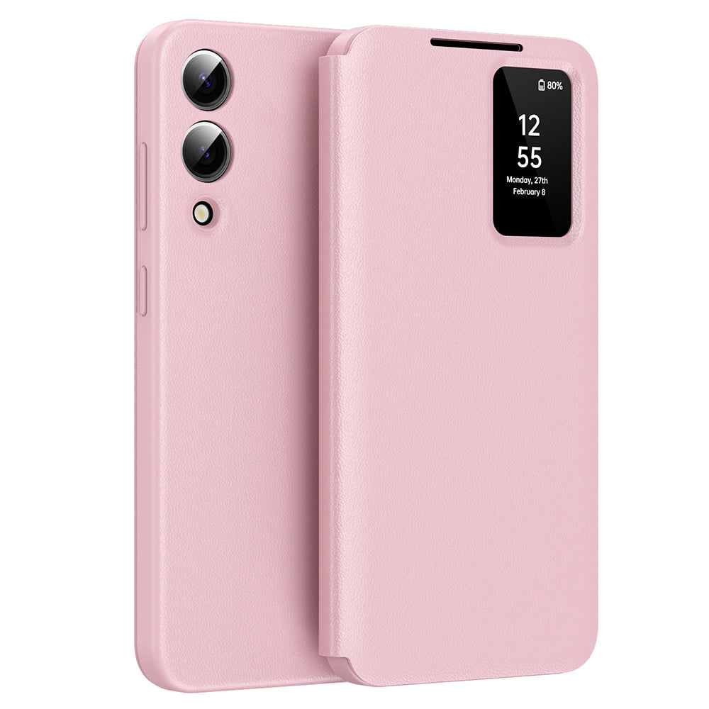 Futrola za Samsung Galaxy S25 Edge S937, Techsuit, SmartView, Roze