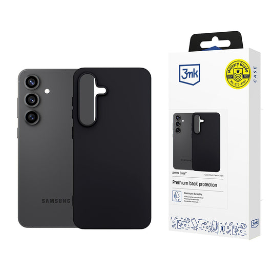 Futrola za Samsung Galaxy S25 FE, 3MK, Crna Mat