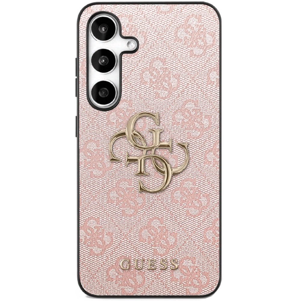 Futrola za Samsung Galaxy S25 FE, Guess, 4G Metal Logo, Roze