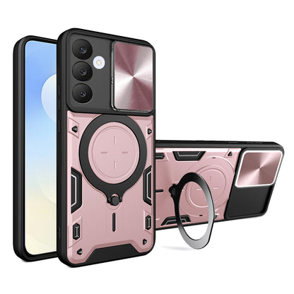 Futrola za Samsung Galaxy S25 FE, Techsuit, CamGuard Pro, Roze