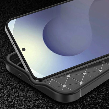 Futrola za Samsung Galaxy S25 FE, Techsuit, CarbonFiber, Crna