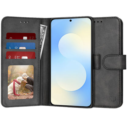 Futrola za Samsung Galaxy S25 FE, Techsuit, Diary Book, Crna
