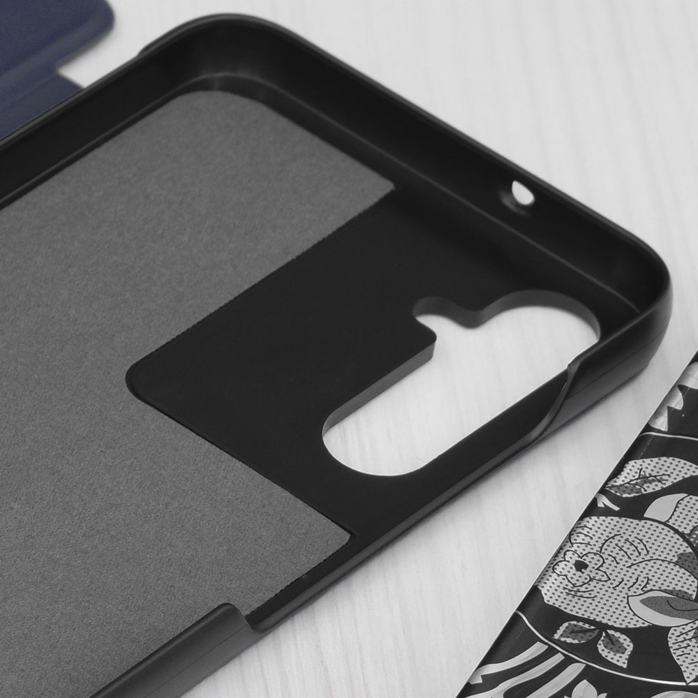 Futrola za Samsung Galaxy S25 FE, Techsuit, eFold, Plava