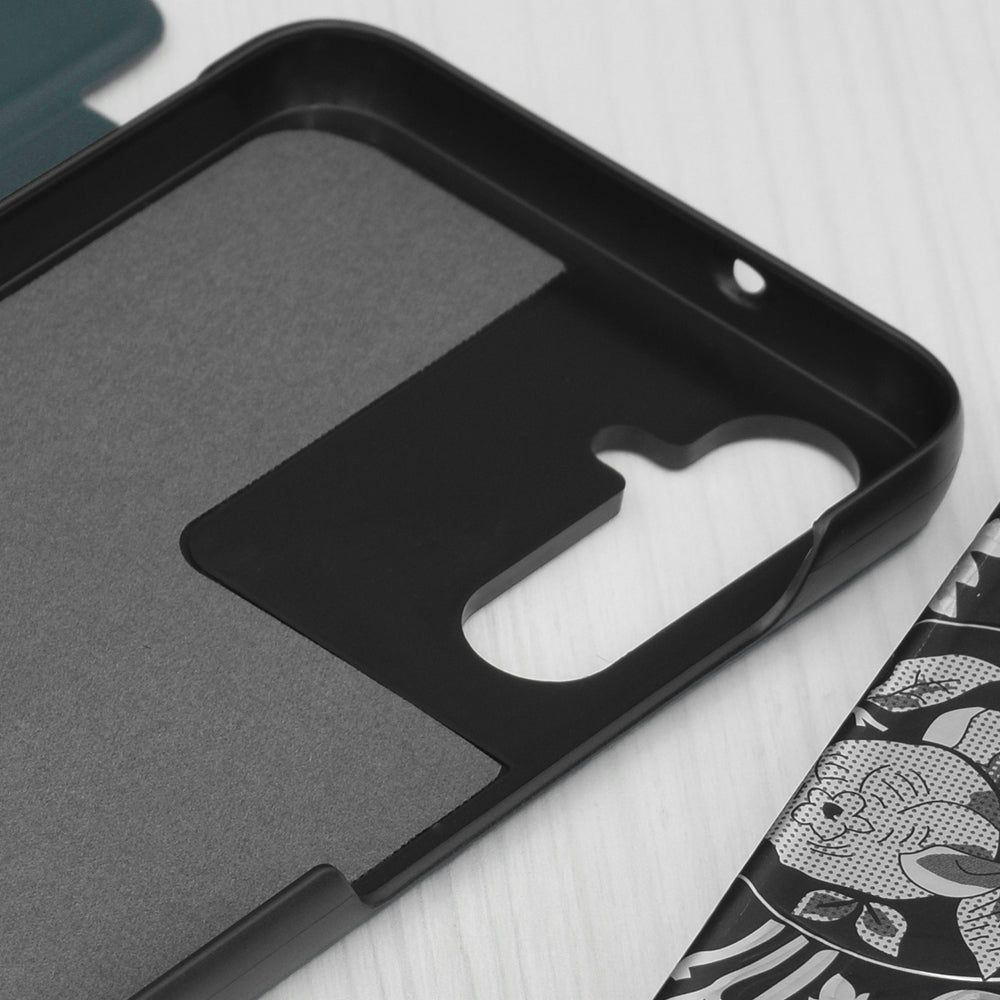 Futrola za Samsung Galaxy S25 FE, Techsuit, eFold, Tamno Zelena