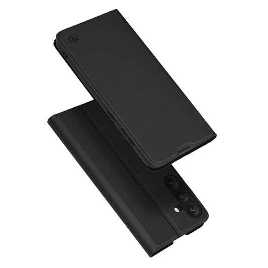Futrola za Samsung Galaxy S25 FE, Techsuit, Magskin Book, Crna
