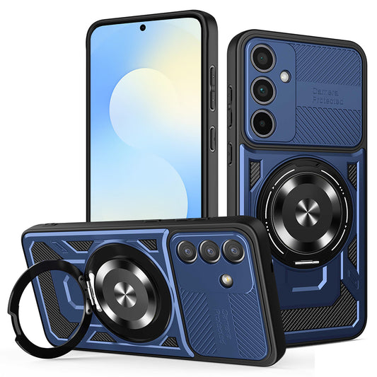 Futrola za Samsung Galaxy S25 FE, Techsuit, RuggedCam, Plava