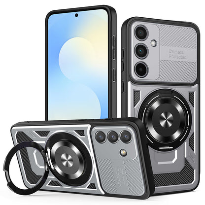 Futrola za Samsung Galaxy S25 FE, Techsuit, RuggedCam, Siva