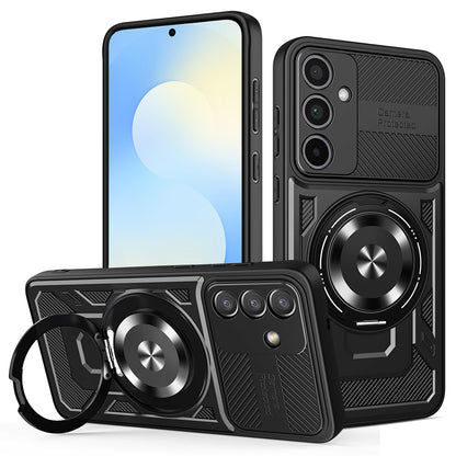 Futrola za Samsung Galaxy S25 FE, Techsuit, RuggedCam, Crna