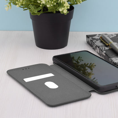 Futrola za Samsung Galaxy S25 FE, Techsuit, Safe Wallet Plus, Crna