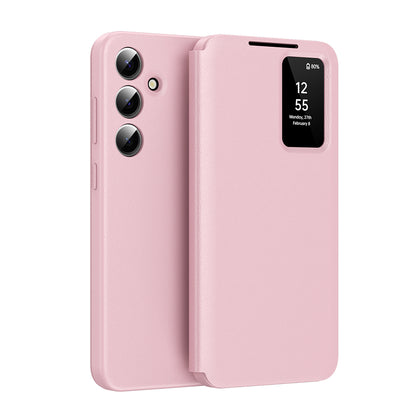 Futrola za Samsung Galaxy S25 FE, Techsuit, SmartView, Roze