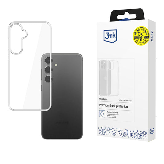 Futrola za Samsung Galaxy S25+ S936, 3MK, Clear, Providna