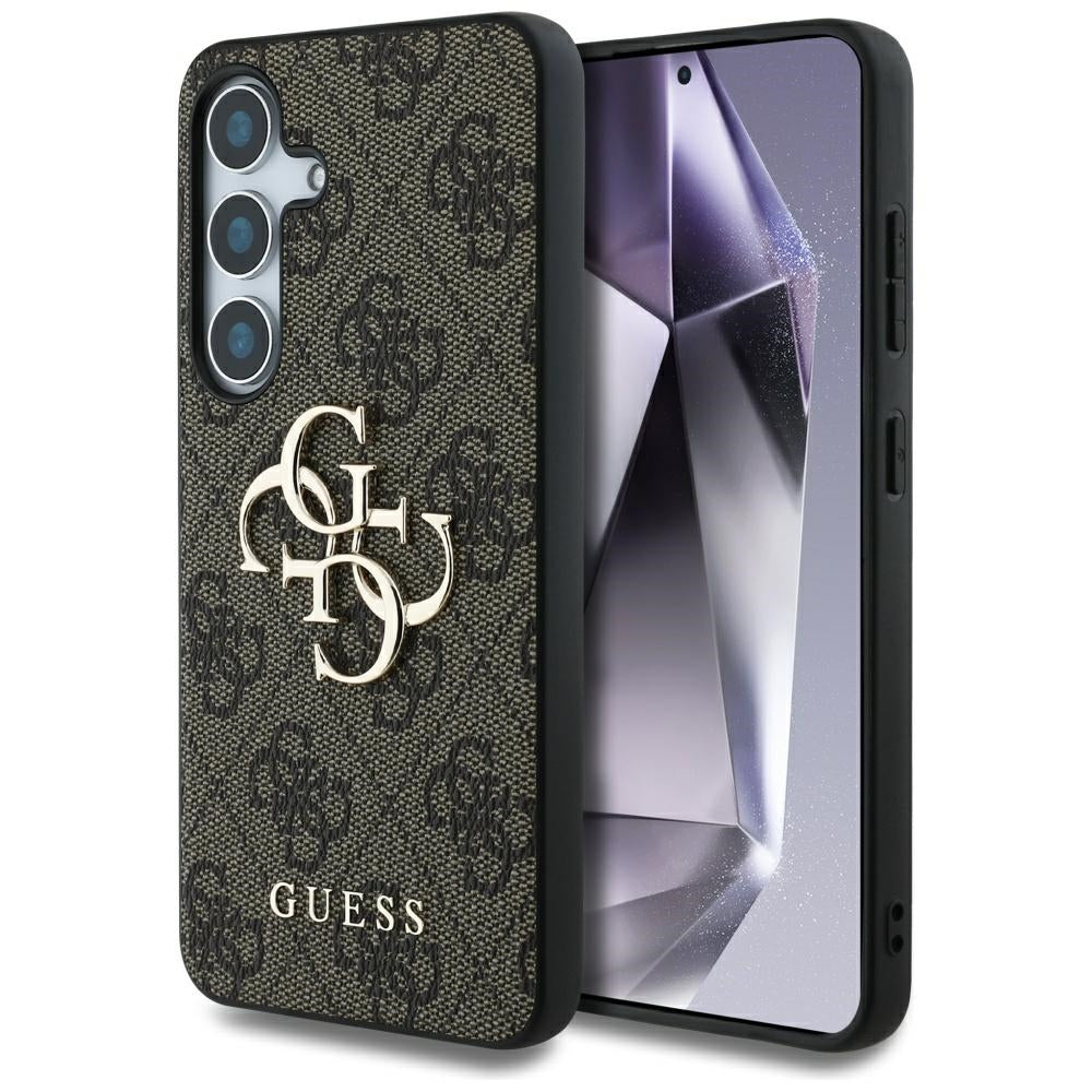 Futrola za Samsung Galaxy S25+ S936, Guess, 4G Big Logo, Braon