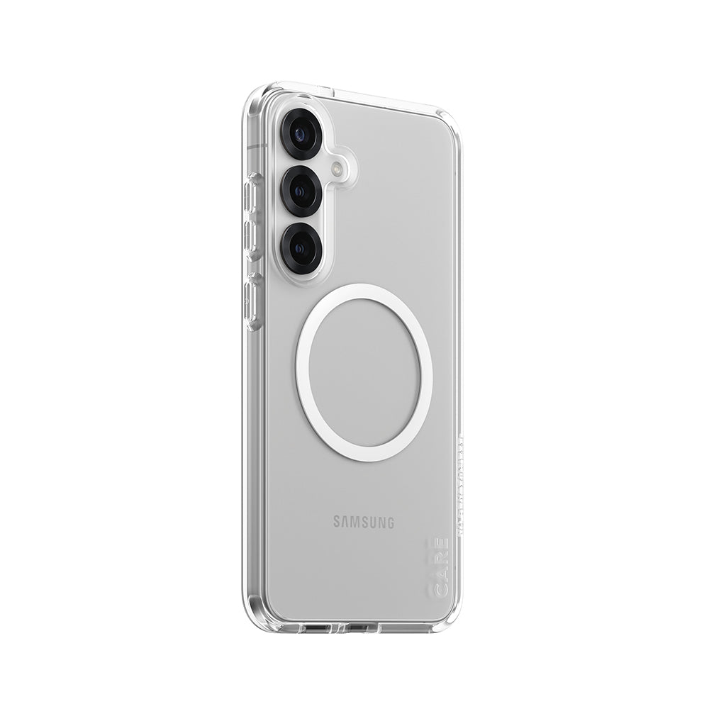 Futrola za Samsung Galaxy S25+ S936, PanzerGlass, Care Urban Combat, Bela Transparentna