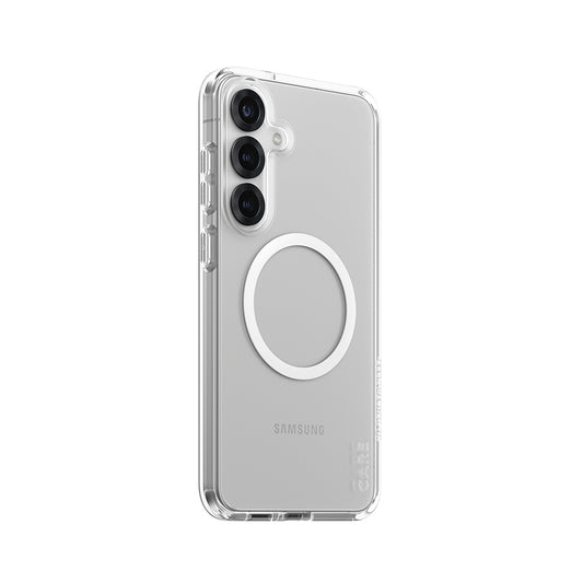 Futrola za Samsung Galaxy S25+ S936, PanzerGlass, Care Urban Combat, Bela Transparentna