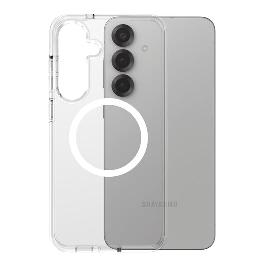 Futrola za Samsung Galaxy S25+ S936, PanzerGlass, Care Urban Combat, Bela Transparentna