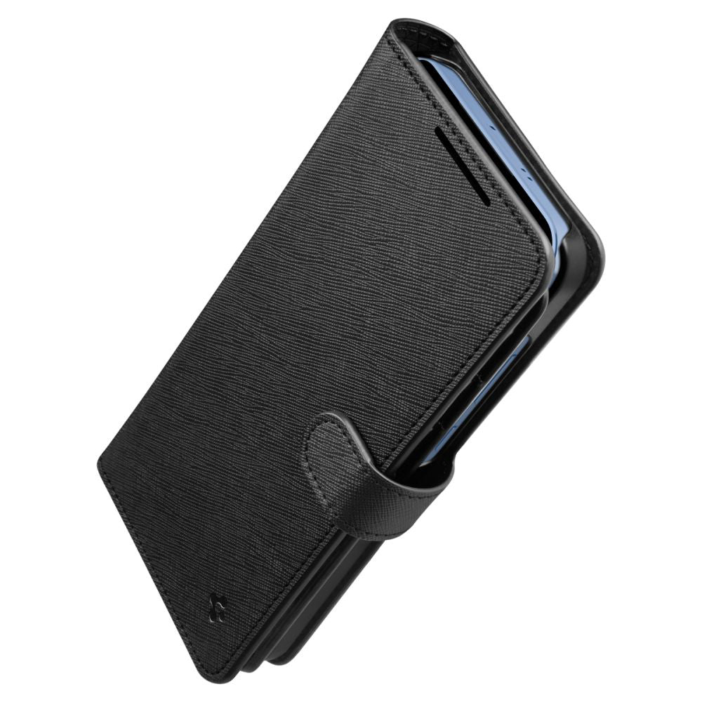 Futrola za Samsung Galaxy S25+ S936, Spigen, Wallet S, Crna ACS09125